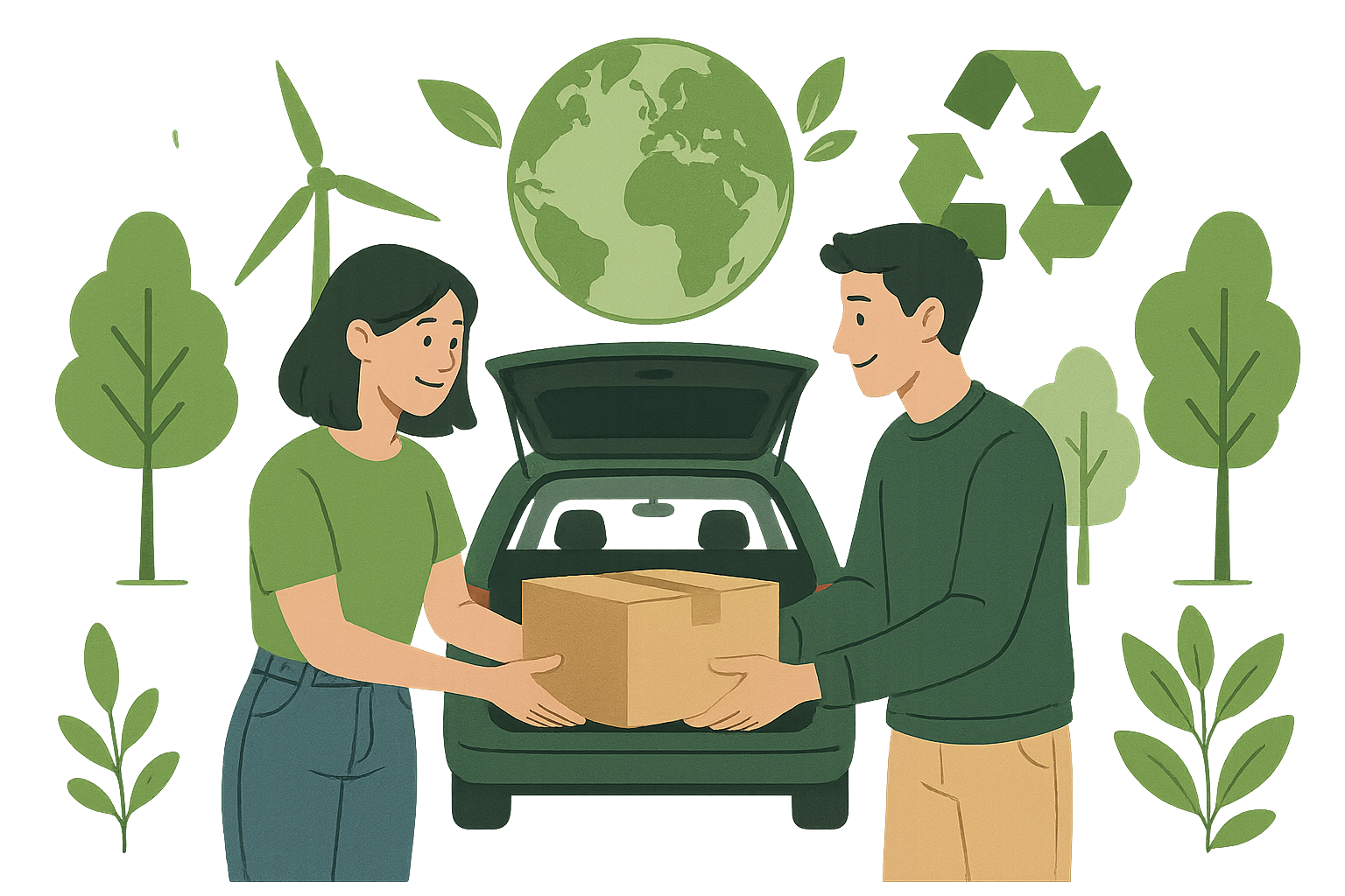 Covoiturage de colis - Pégase